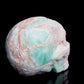 4" Hemimorphite Crystal Skull Figurine Quartz Healing Decor Gift