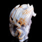 8.5" Hand Carved Druzy agate Crystal Dragon Sculpture Crystal Animal Carvings