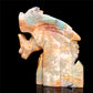 5" Amazonite Crystal Dragon Figurine Stone Animal Carvings Decor