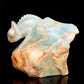 5" Amazonite Crystal Lizard Figurine Stone Animal Carvings Decor Gift