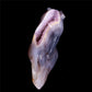 7.5" Amethyst Druzy Agate Crystal Lion Figurine Realistic Animal Carvings Decor