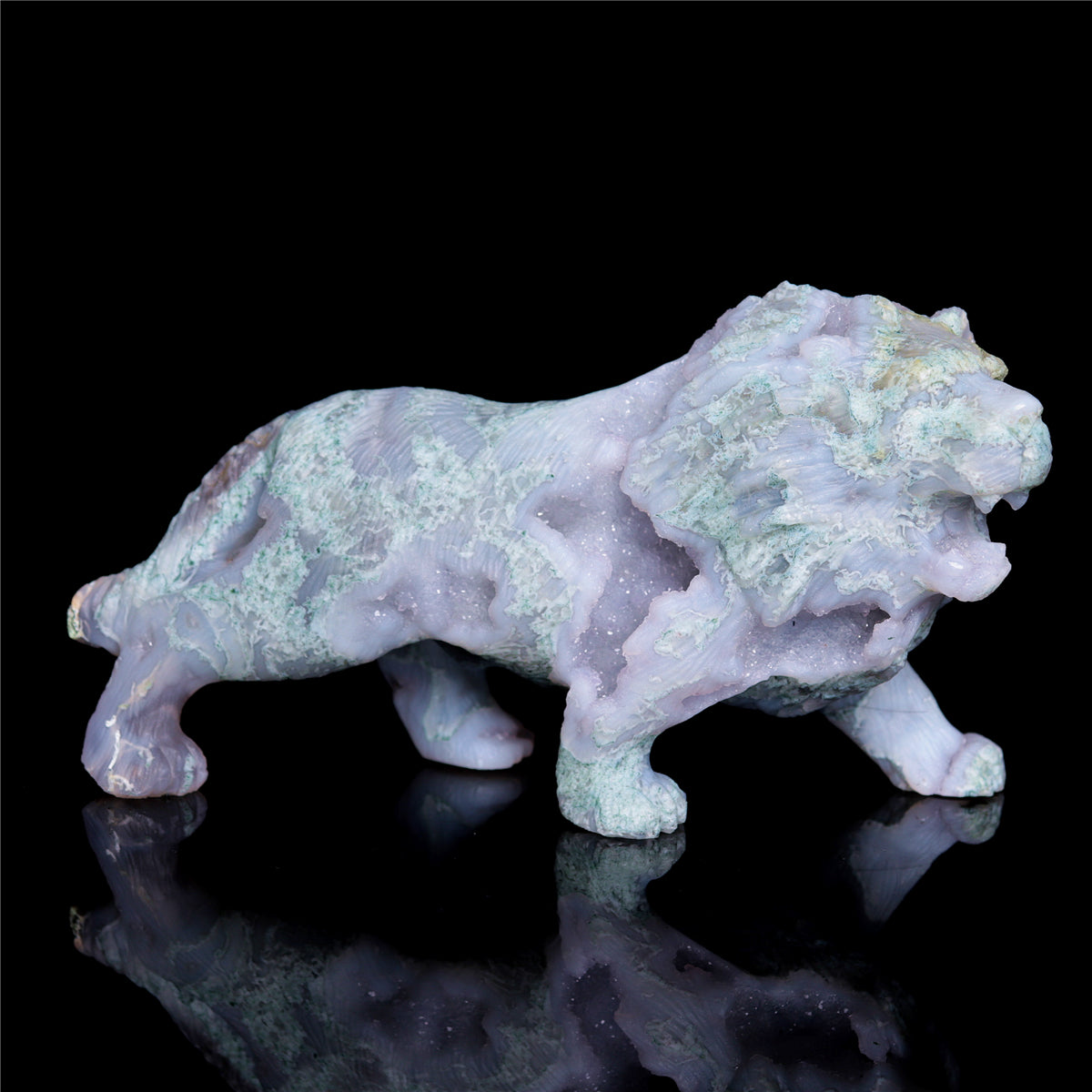 crystal lion