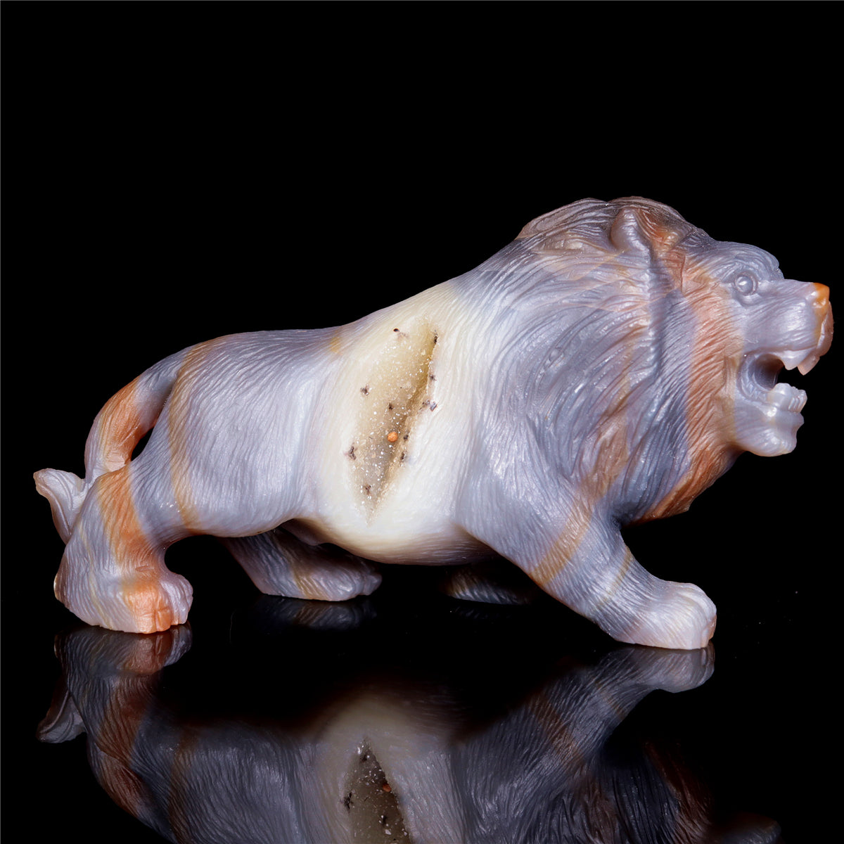 crystal lion