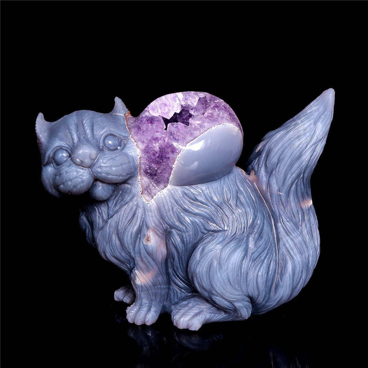 Crystal Squirrel figurine