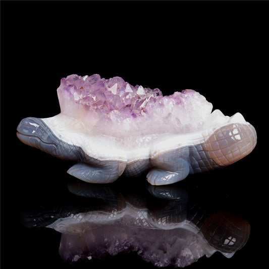 crystal Alligator figurine