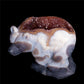 5" Amethyst Geode Crystal Bear Figurine Realistic Stone Animal Carvings