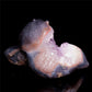 8" Amethyst Agate Crystal Squirrel Figurine Realistic Stone Animal Carvings
