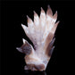 7.5" Amethyst Agate Crystal Nine Tail Fox Figurine Decor