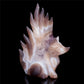 7" Amethyst Agate Crystal Nine Tail Fox Figurine Decor