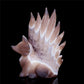 6.5" Amethyst Agate Crystal Nine Tail Fox Figurine Decor