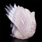 8" Amethyst Agate Crystal Nine Tail Fox Figurine Decor