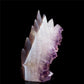 5.5" Amethyst Agate Crystal Nine Tail Fox Figurine Decor