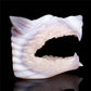 4.5" Druzy Agate Crystal Wolf Head Figurine Animal Carvings