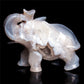 crystal elephant figurine