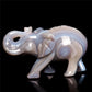 druzy agate elephant