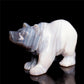 4.5" Druzy Agate Crystal Bear Figurine Decor Gift