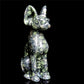 6" Kambaba Jasper Crystal Sphynx Cat Figurine Decor