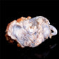 8" Flower Agate Crystal Elephant Mineral Lion Figurine Decor