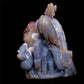 7.5" Druzy Agate Crystal Dragon Figurine Quartz Animal Carvings