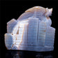 6" Druzy Agate Crystal Dragon Figurine Quartz Animal Carvings