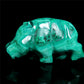 4" Malachite Crystal Hippo Figurine Quartz Animal Carvings