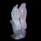 5" Fluorite Crystal Bird Figurine Quartz Animal Carvings