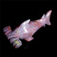 6" Ocean Jasper Crystal Shark Figurine Decor