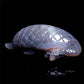 5" Druzy Agate Crystal Pangolin Figurine Quartz Animal Carvings