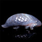 5" Druzy Agate Crystal Pangolin Figurine Quartz Animal Carvings