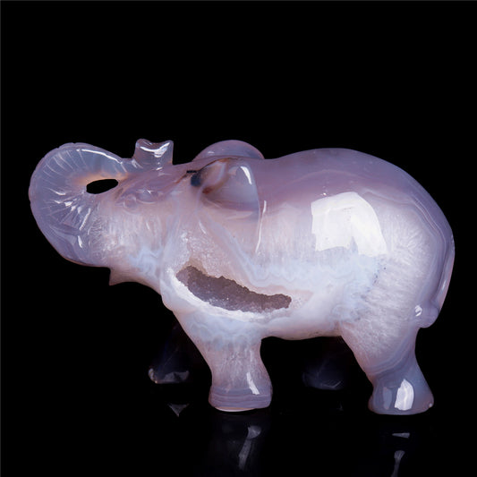 druzy agate Elephant