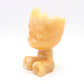 Carved Yellow Calcite Groot Crystal Healing Decorate Gift