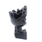 Carved Black Obsidian Crystal Groot Sculpture Healing Decorate Gift