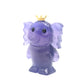 Natural Fluorite Lilac elephant Figurine Crystal Healing Decorate Gift