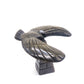 4.5" Natural Gold Obsidian Eagle Balance Hawk Carving Healing Quartz Reiki Decor