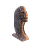 6.6" Natural Tiger Eyes Stone Skull Crystal Skull Figurine Healing Reiki