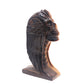 6.6" Natural Tiger Eyes Stone Skull Crystal Skull Figurine Healing Reiki