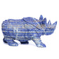 9.5" HandCarved Lapis Lazuli  Rhino Crystal Healing Quartz Reiki Decorate Gift