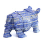 9.5" HandCarved Lapis Lazuli  Rhino Crystal Healing Quartz Reiki Decorate Gift