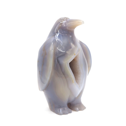 druzy crystal penguin