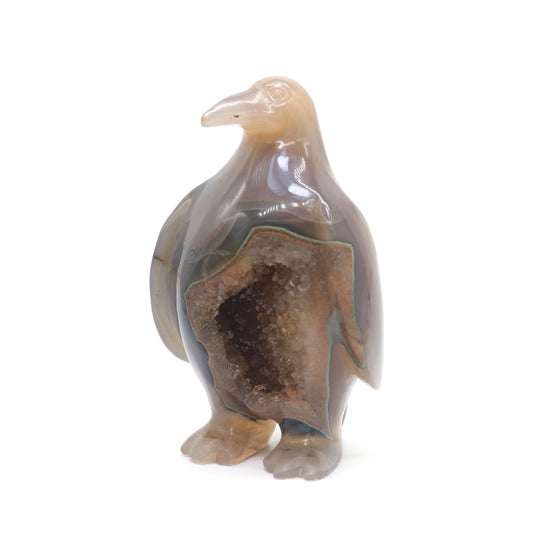 druzy crystal penguin