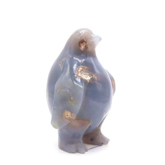 druzy crystal penguin