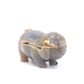 5" Hand Carved Druzy Agate Pig Statue Crystal Animal Carving Quartz Healing