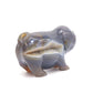 5" Hand Carved Druzy Agate Pig Statue Crystal Animal Carving Quartz Healing