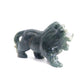 5.5" Hand Carved Moss Agate Lion Crystal Animal Statues Quartz Healing Decor Reiki