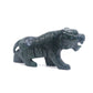 5.5" Hand Carved Moss Agate Tiger Crystal Animal Statues Quartz Healing Decor Reiki