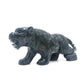 5.5" Hand Carved Moss Agate Tiger Crystal Animal Statues Quartz Healing Decor Reiki