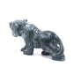 5.5" Hand Carved Moss Agate Tiger Crystal Animal Statues Quartz Healing Decor Reiki