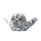 6.5" Hand Carved Moss Agate Snail Crystal Animal Statues Quartz Healing Decor Reiki