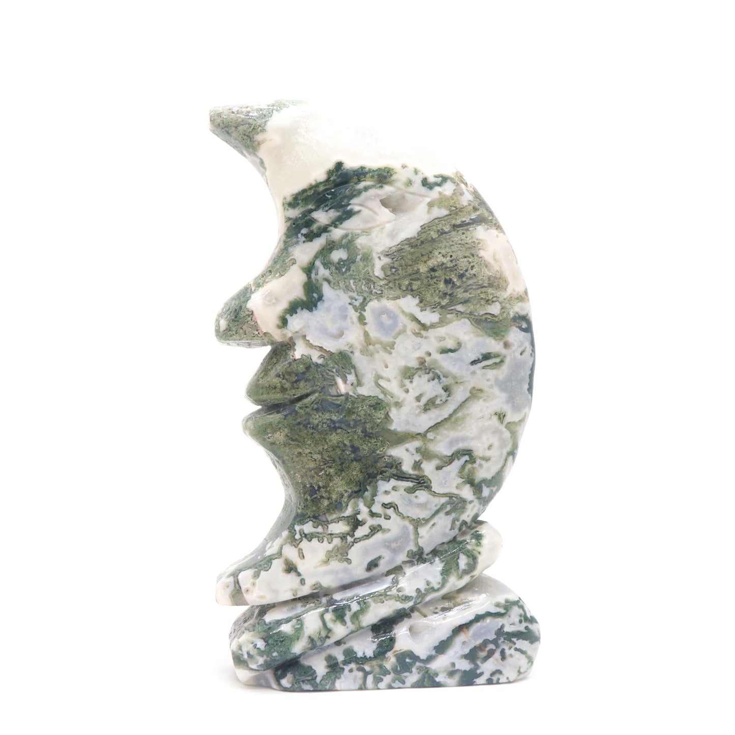 Crystal Moon Statues