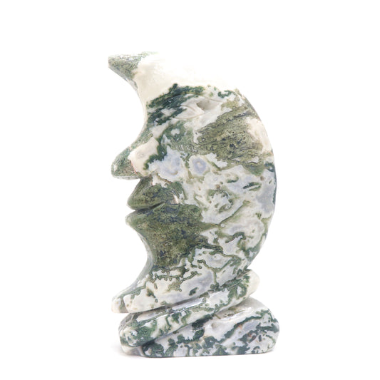 Crystal Moon Statues